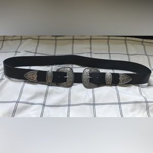 Forever 21 Western Style Double Buckle Belt